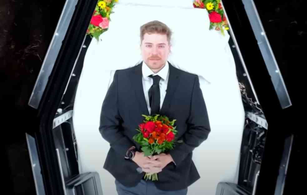BIZARNA ideja najpoznatijeg JUTJUBERA na svetu: MR BEAST se rasplakao nakon što je nedelju dana bio živ zakopan