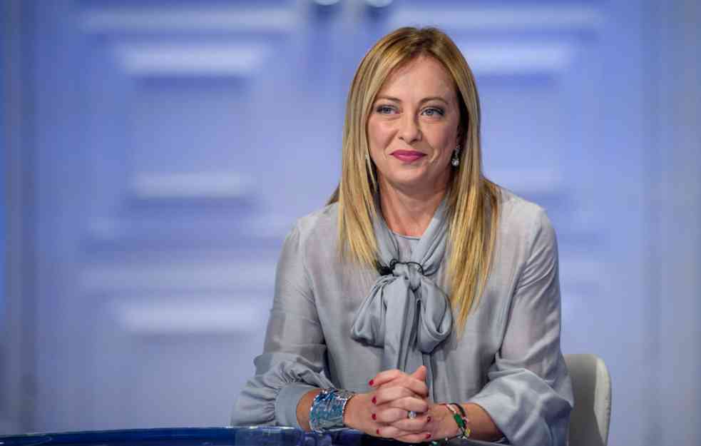 MELONI: Papa se šalio u u najtežim trenucima