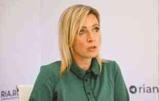 <span style='color:red;'><b>Marija Zaharova</b></span>: Uskraćivanje evrointegracija Srbiji zbog prisustva Danu pobede oživljavanje evronacizma