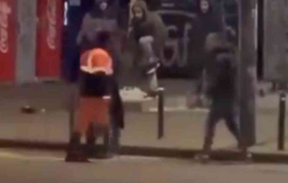 INCIDENT NA ZELENOM VENCU: Napadnut radnik gradske čistoće (VIDEO)