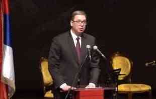 VUČIĆ U SKOPLJU: Srbija nije u lakoj situaciji, ali bez obzira na izazove, kao i <span style='color:red;'><b>Sveti Sava</b></span> - bira slobodu i suverenost (VIDEO)