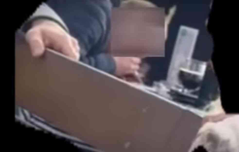 USRED DANA ŠMRKAO KOKAIN: Gosti kafića sve gledali (VIDEO)