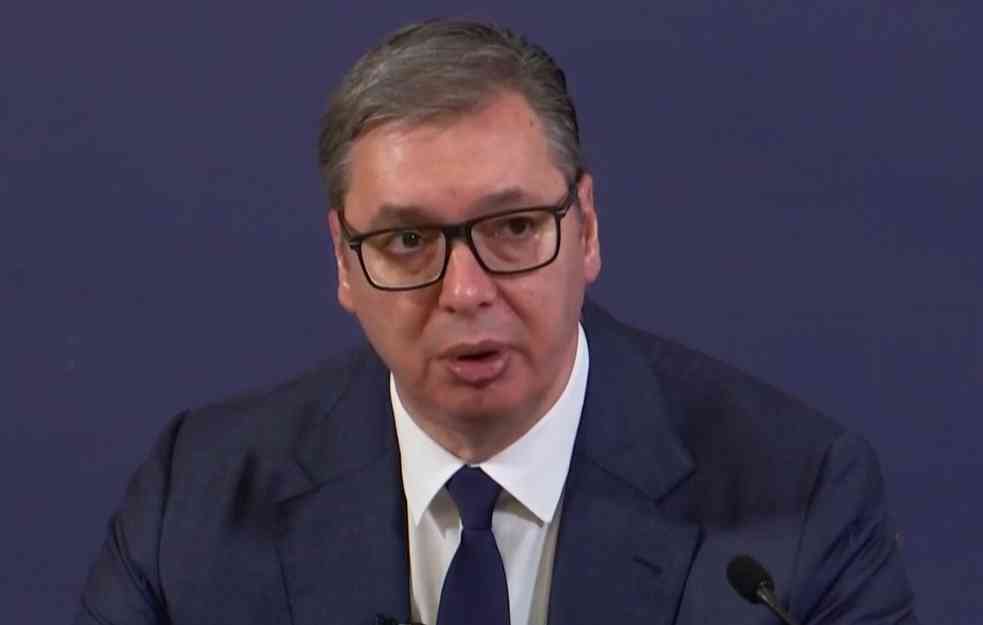 VUČIĆ: Od Srbije se očekuje de facto priznanje Kosova i Metohije i sankcije Rusiji!