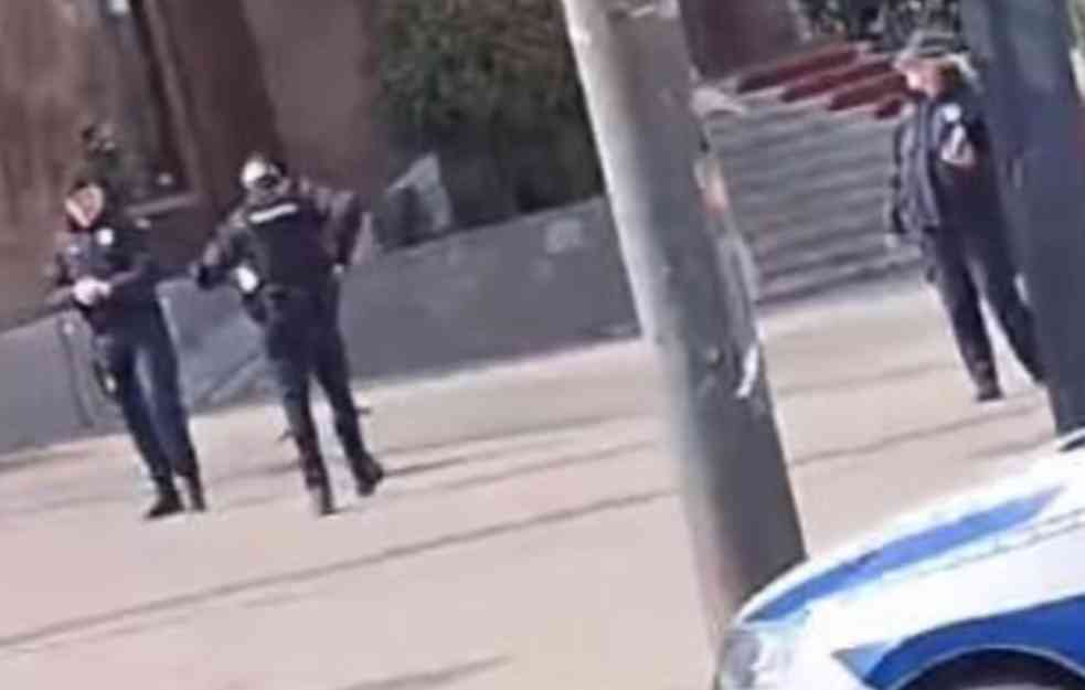 DOBRA VEST: Utvrđeno da kod hotela "Moskva" nije reč o sumnjivom predmetu! (FOTO)