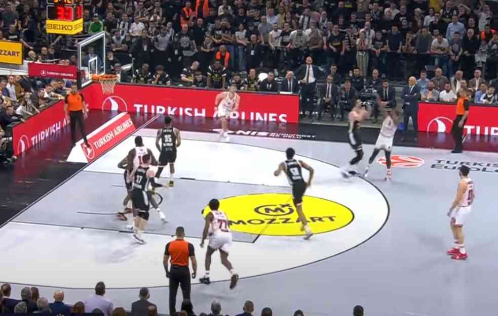 ŠOKANTAN PORAZ PARTIZANA: Sve manje šansi za top 10 Evrolige! (VIDEO)