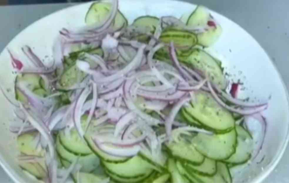 Apsolutni hit na internetu: Salata od krastavca