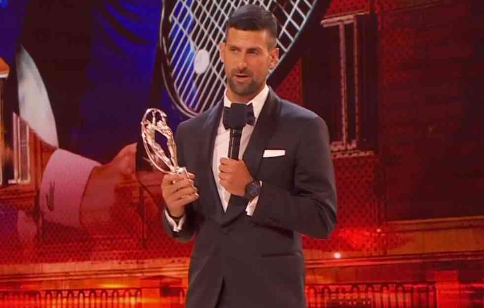 NOVAK ĐOKOVIĆ PETI PUT NAJBOLJI SPORTISTA SVETA! (VIDEO, FOTO)