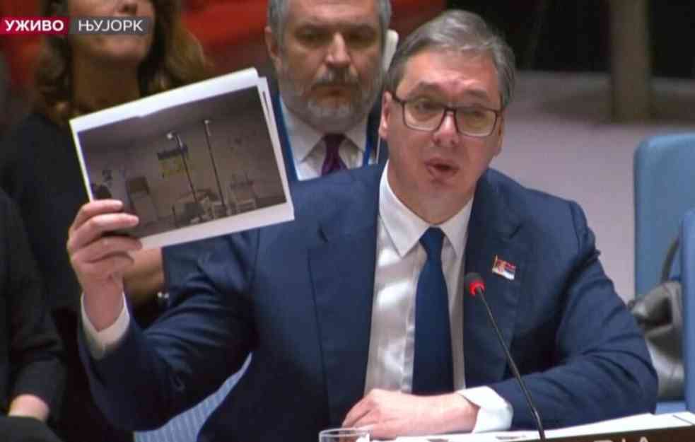 GOVOR PREDSEDNIKA SRBIJE ALEKSANDRA VUČIĆA U SB: Sudski proces u UN za suđenja Srbima (VIDEO)