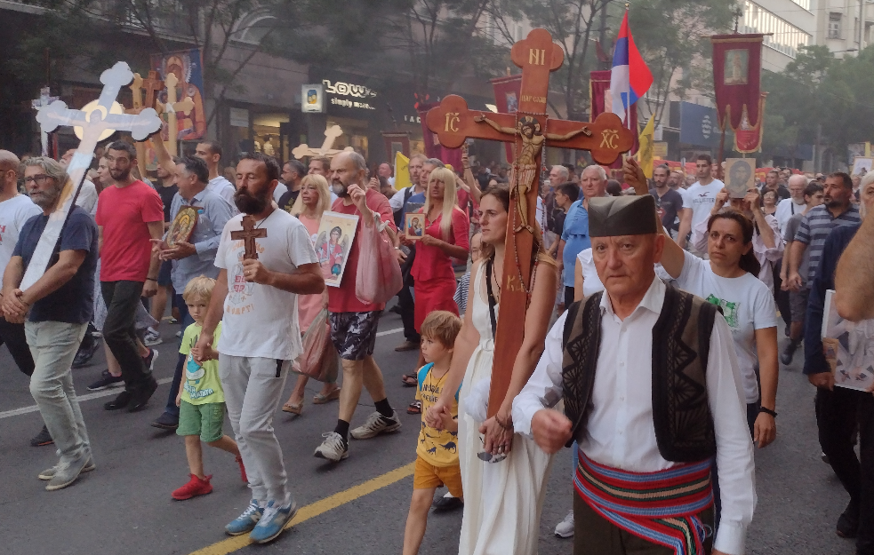 VIDOVDANSKI KRSNI HOD: U četvrtak od Saborne do Crkve Svetog Marka