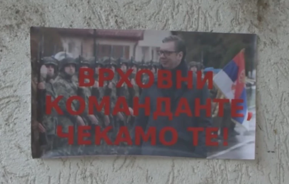 Sever Kosova prelepljen plakatima Vučića: 