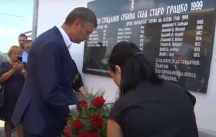 ALBANCI SU POBILI LJUDE KOJI SU SPREMALI HLEB: <span style='color:red;'><b>Parastos</b></span>om obeležena 25. godišnjica od masakra 14 srpskih žetelaca (VIDEO, FOTO)