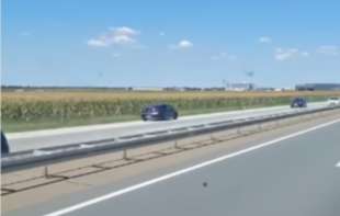 VOŽNJA U KONTRA SMERU: Jeziva scena na auto-putu Beograd - Novi Sad (VIDEO)