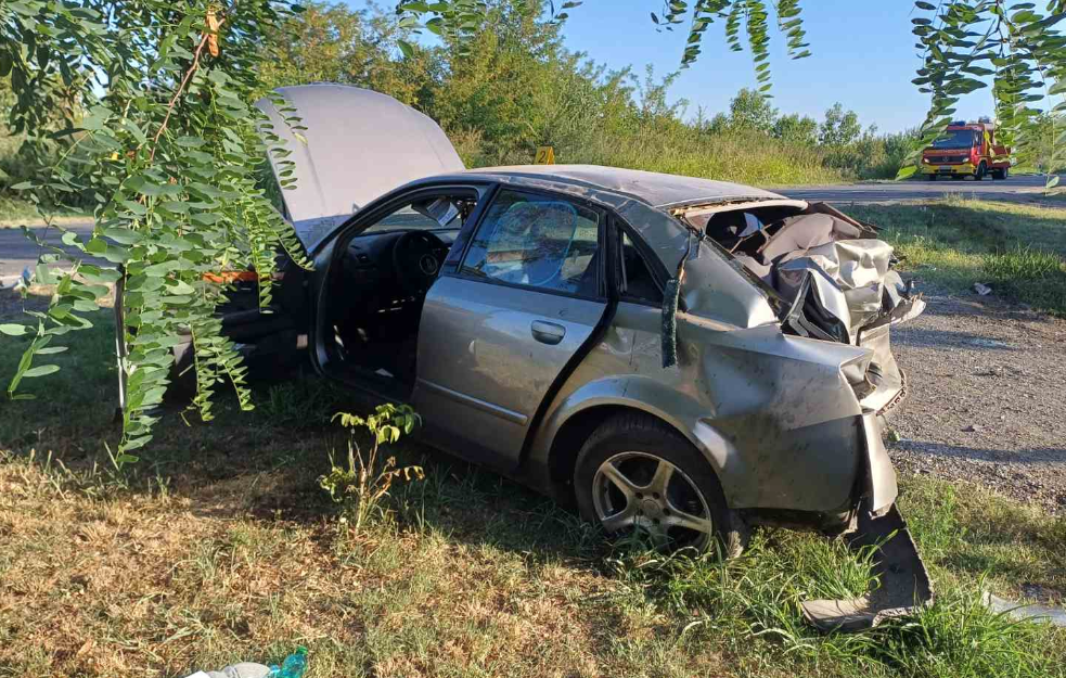 TEŠKA SAOBRAĆAJNA NESREĆA: Na putu <span style='color:red;'><b>Banat</b></span>skog Novog sela ka Pančevu (FOTO)
