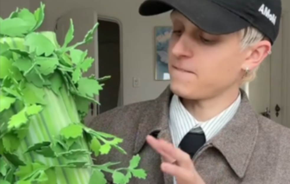 Torba u obliku celera: Cena malo povelika, ali kako kažu originalna (VIDEO)