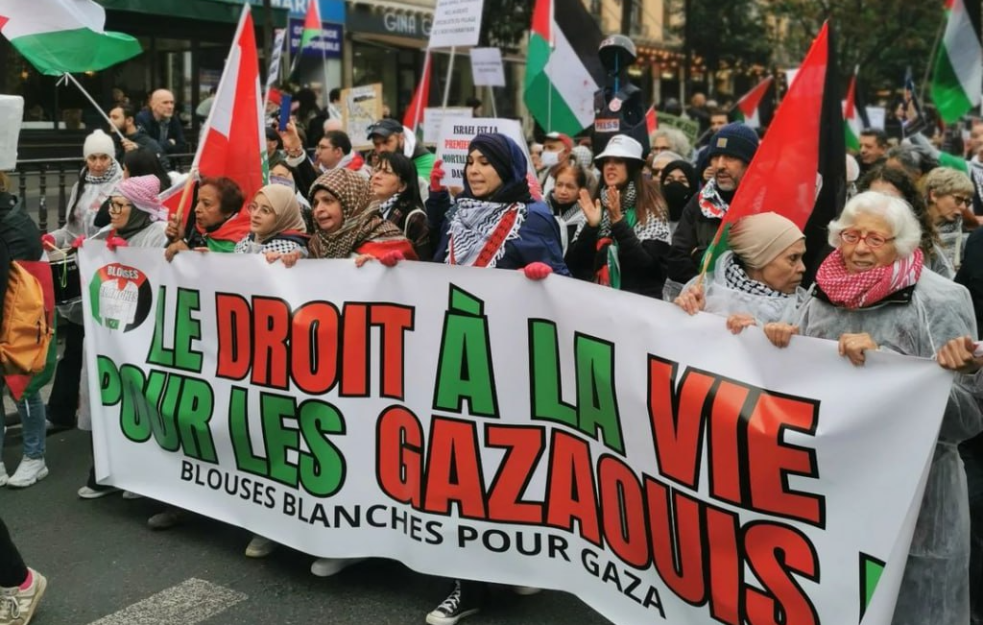 Francuzi suzavcem na demonstrante (VIDEO)