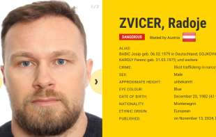 Zvicer na listi 50 najtraženijih begunaca Evrope