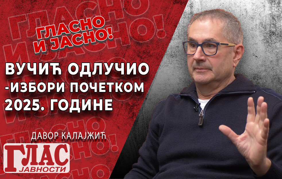 DAVOR KALAJŽIĆ: LAŽNA VUČIĆEVA KANABE OPOZICIJA NEĆE DA IZAĐE IZ SKUPŠTINE (VIDEO)