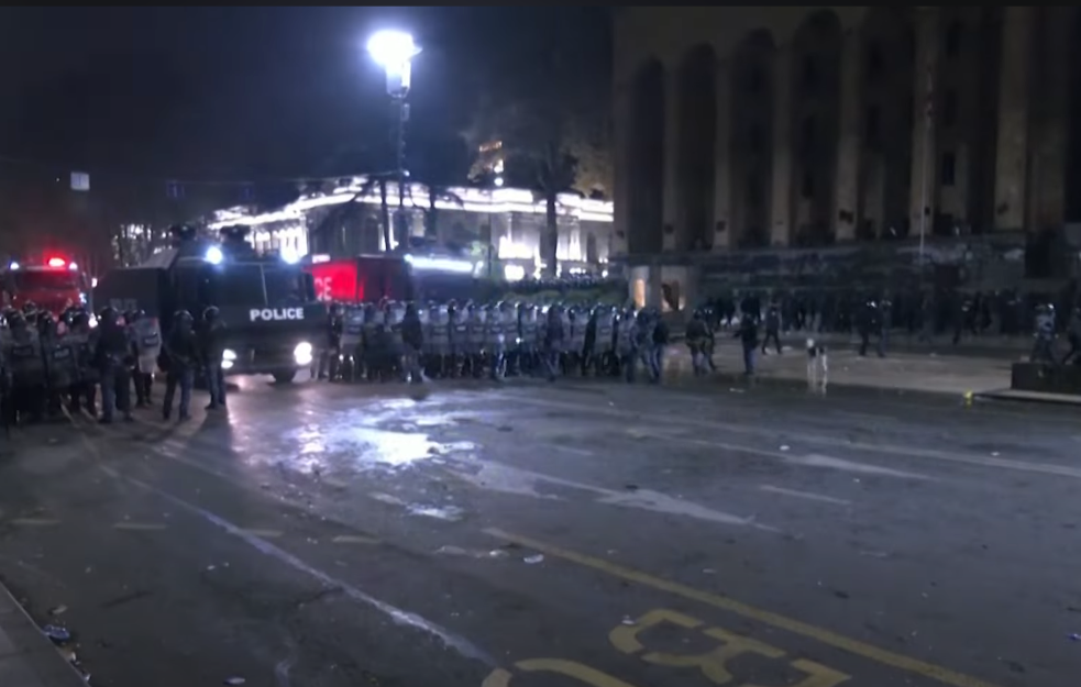 Uvedene sankcije gruzijskim zvaničnicima zbog nasilnog gušenja protesta
