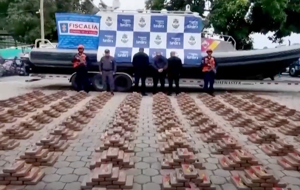 Vlasti zaplenile 9,5 tona supstance za koje se sumnja da je kokain
