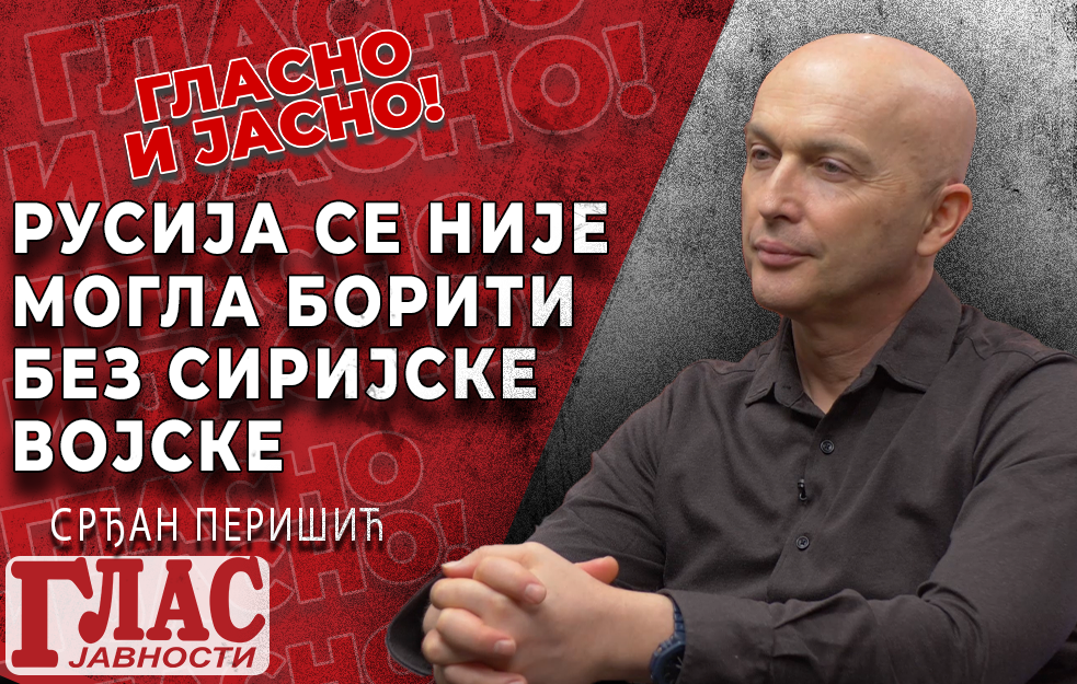 SRĐAN PERIŠIĆ: SUDBINA SVETA SE NE REŠAVA U SIRIJI, NEGO U UKRAJINI (VIDEO)