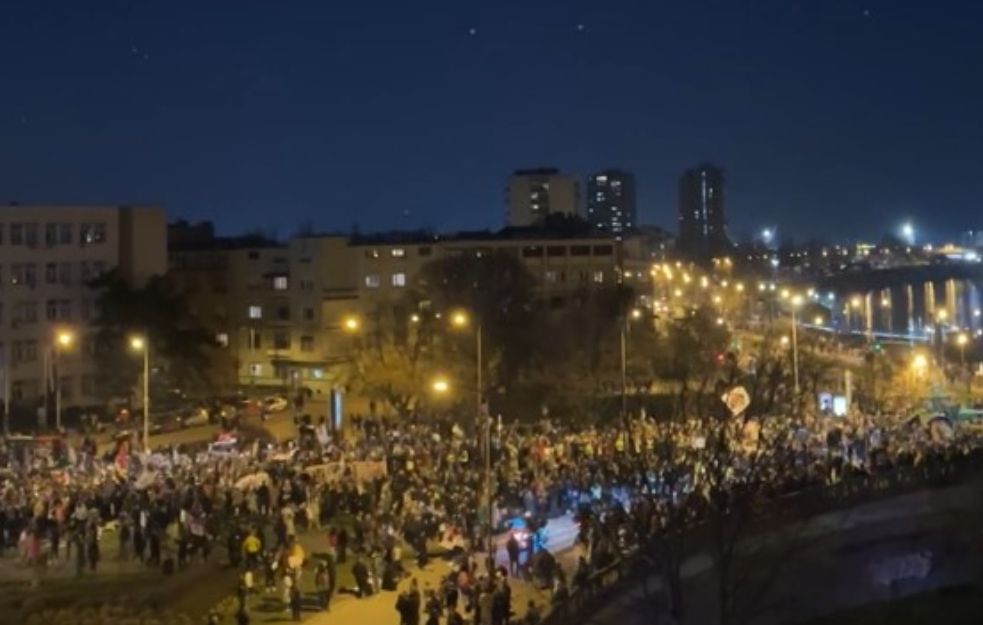 Novi Sad na ulicama: Završena blokada Varadinskog i Žeželjevog mosta, Most slobode ostaje blokiran