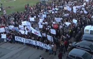 Studenti Kragujevca: Štafetni maraton do Beograda