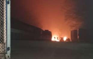 Požar u Užicu kod svečane sale Roja (FOTO)