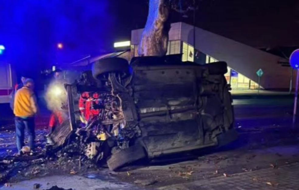 TEŠKA NESREĆA:Jedna osoba poginula, druga teško povređena u udesu u Zrenjaninu