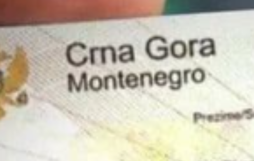 Crna Gora: Rok za zamenu ličnih karata ističe do 30. marta