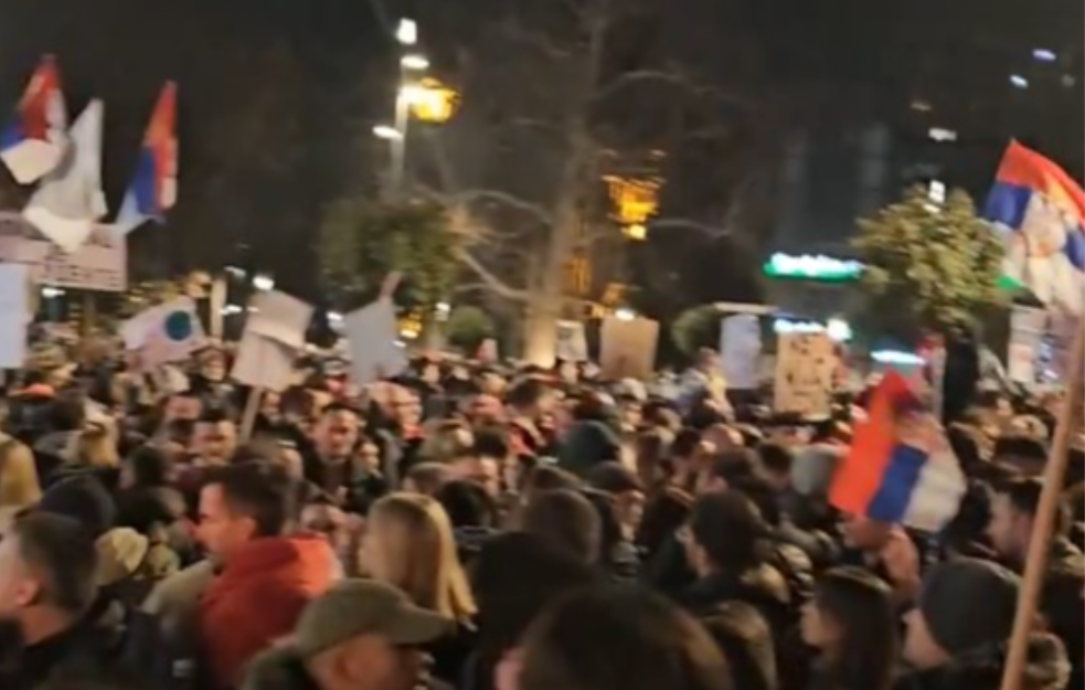  Studenti iz Niša poručili – strah je nestao: „Nadaju se da ćemo se umoriti, ali nećemo stati do ispunjenja zahteva“