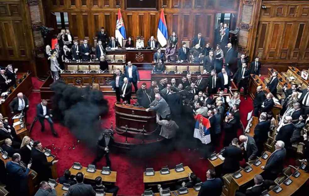 OEBS najoštrije osudio nasilje na današnjoj sednici Parlamenta