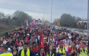 Grupa studenata Univerziteta Union protestuje zbog najave aprilskog roka