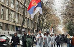 Severnomakedonski mediji: Protest u Beogradu prekretnica za Vučićevu vladavinu