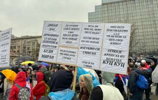 Beogradski centar za bezbednosnu politiku: Upotreba „zvučnog topa“ protiv demon<span style='color:red;'><b>strana</b></span>ta je nezakonita demonstracija sile