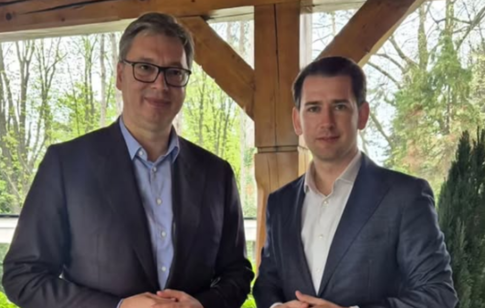 Predsednik Srbije se sastao sa Sebastijanom Kurcom