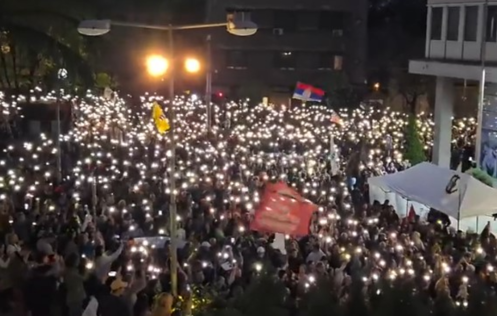 Blokada RTS-a u Takovskoj i na Košutnjaku ušla u 22. sat: 