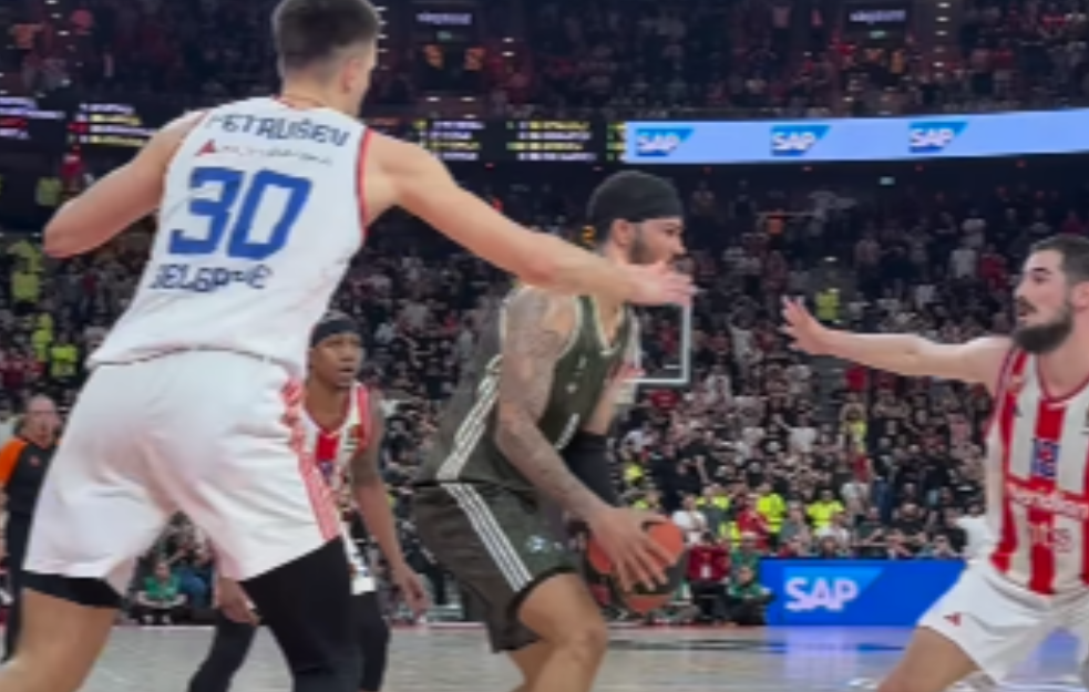 Crvena zvezda besna na Evroligu (VIDEO)