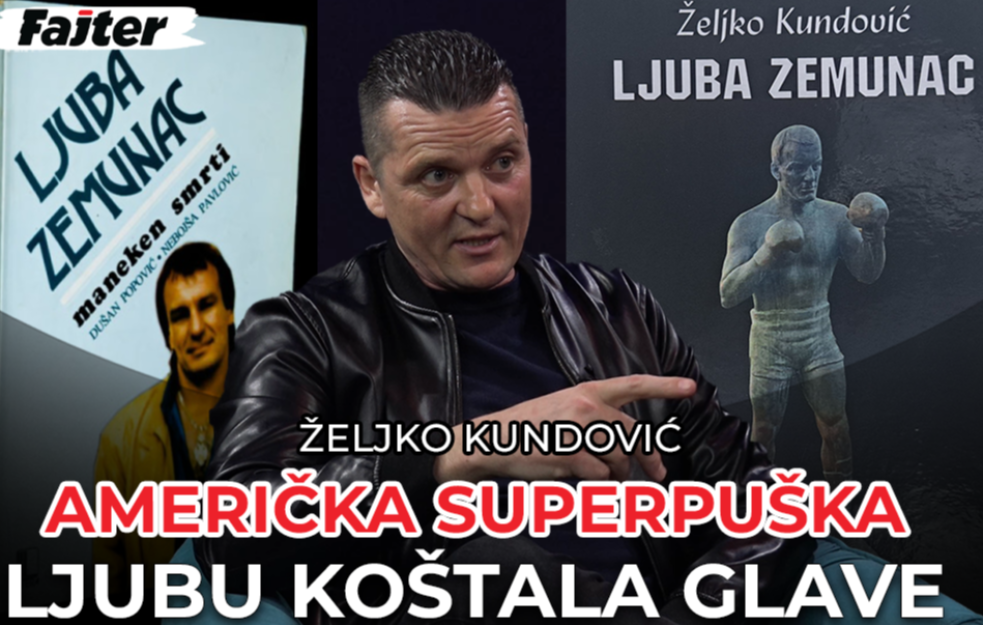 ŽELJKO KUNDOVIĆ: AMERIČKA SUPERPUŠKA LJUBU ZEMUNCA KOŠTALA GLAVE