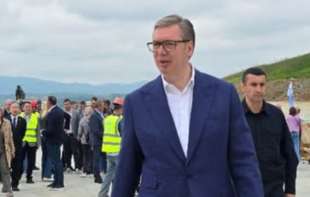 Vučić obišao radove na izlaznom portalu tunela „Iriški venac“