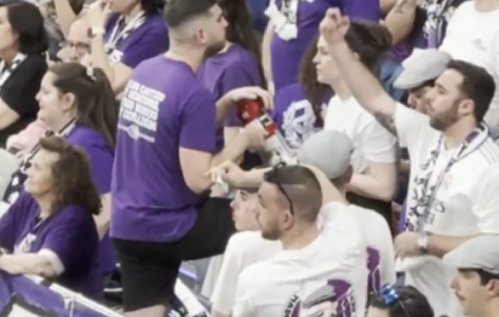 Bizarne scene u Madridu: Navijači Reala pravili haos na utakmici Olimpijakosa