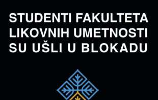 Studenti Fakulteta likovnih umetnosti: Stupamo u fizičku blokadu zbog zakazivanja ispitnog roka