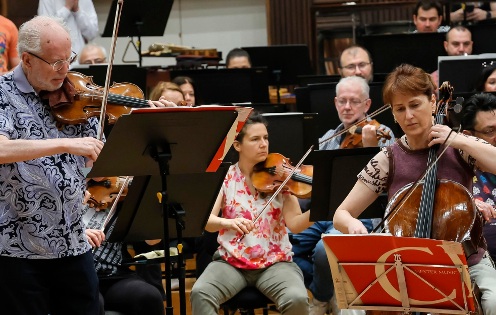 Beogradska filharmonija i Gidon Kremer oduševili publiku na koncertu u Kolarcu