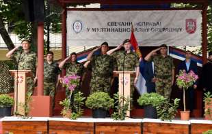Ispraćaj srpskih vojnika u mirovnu misiju u Libanu (FOTO)