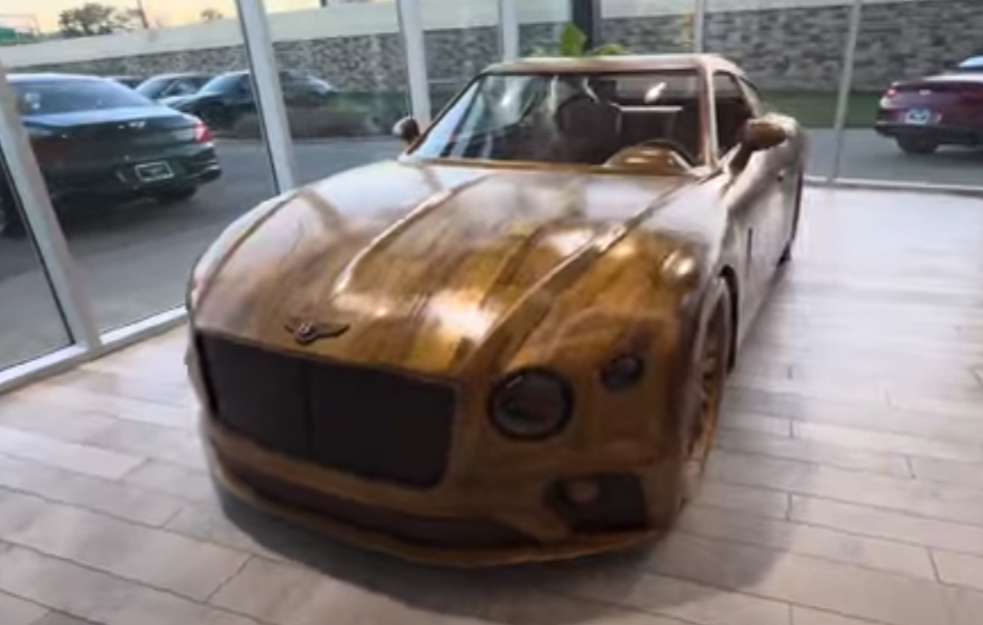 Drveni Bentley Continental GT