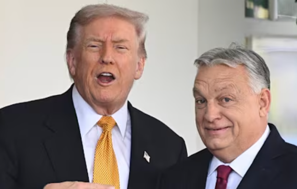 Tramp ugostio Orbana uz jesenje američke specijalitete