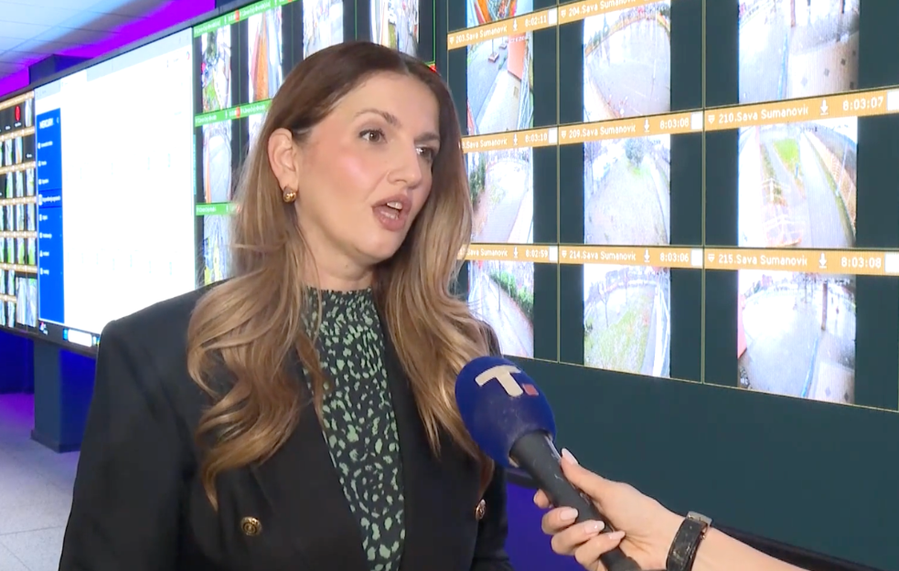 Aleksandra Čamagić: Nadzornim kamerama od marta registrovano 217 događaja u 153 škole