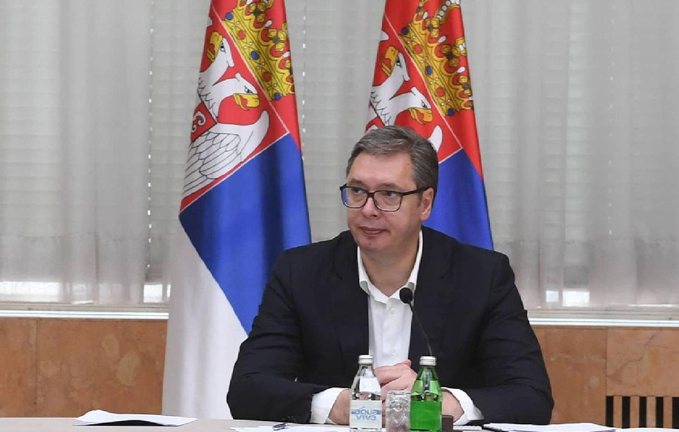 ZAVRŠENA SEDNICA KRIZNOG ŠTABA! VUČIĆ: Odbio sam dokument za rešenje krize na Kosovu! 