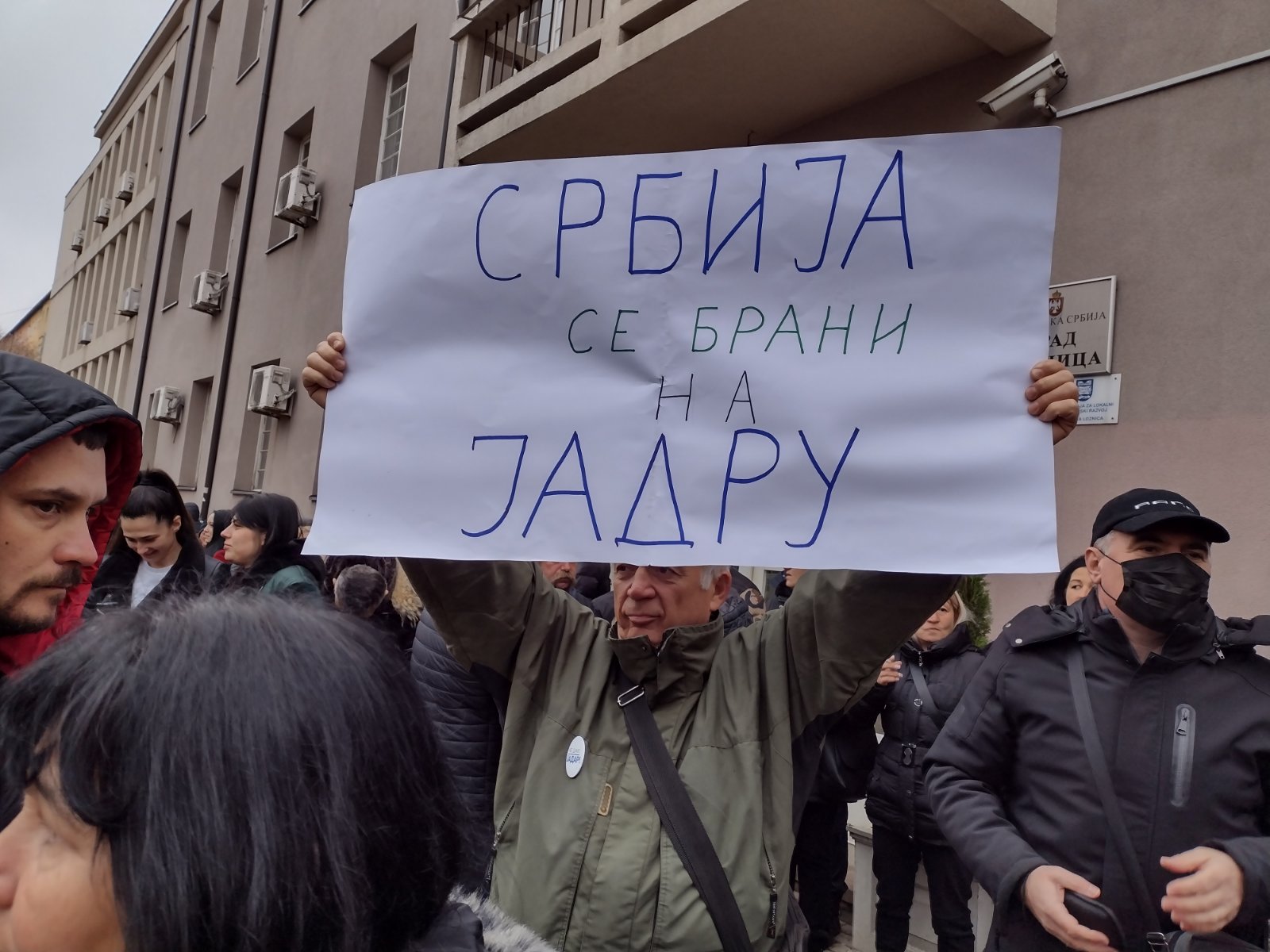 Loznica protest