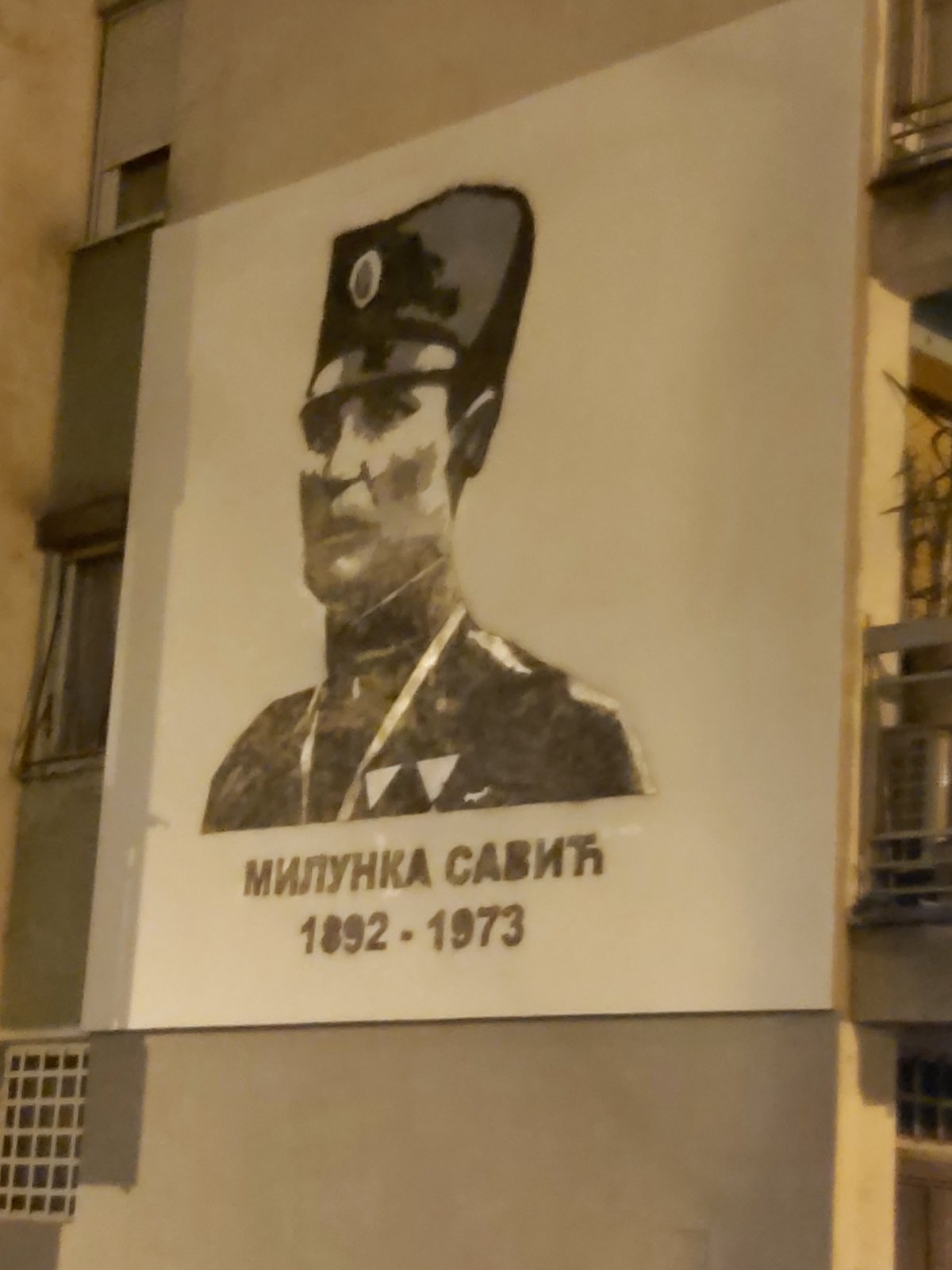 Milunka Savic Mural