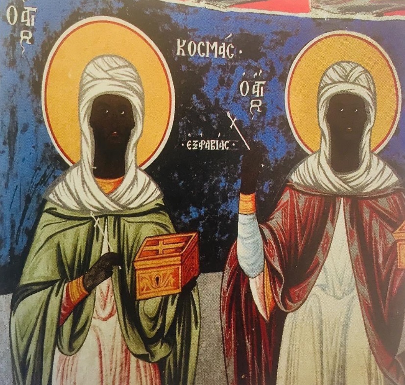 Sveti Kozma i Damjan crnci